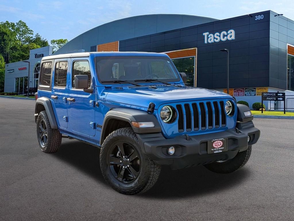 Certified 2021 Jeep Wrangler Unlimited Sport image 1
