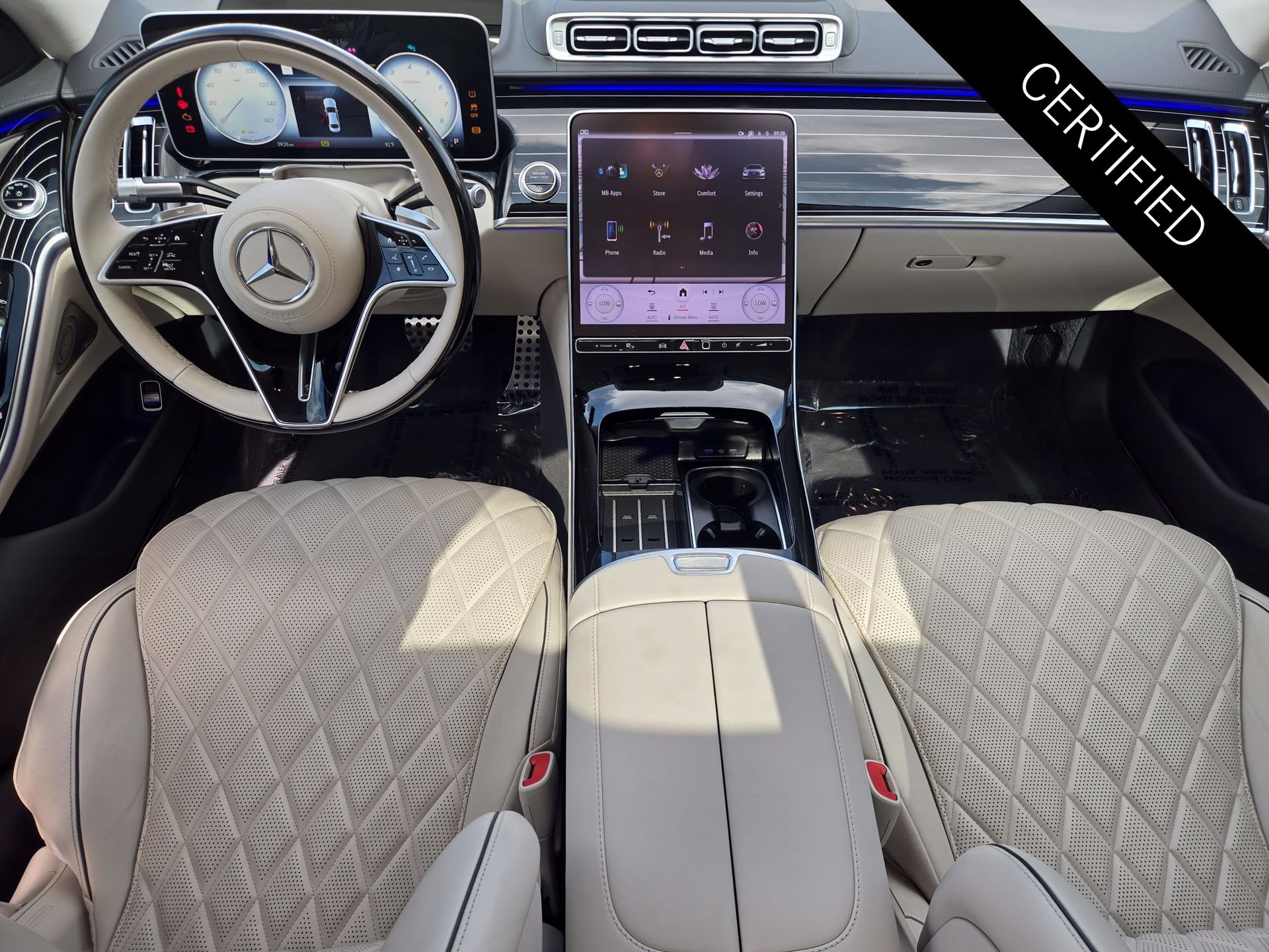 Used 2023 Mercedes-Benz S 580 4MATIC Sedan image 2