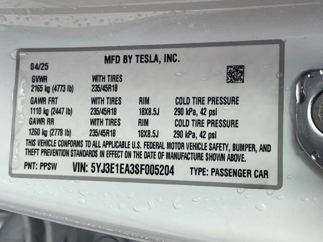 Used 2025 Tesla Model 3 Long Range image 36