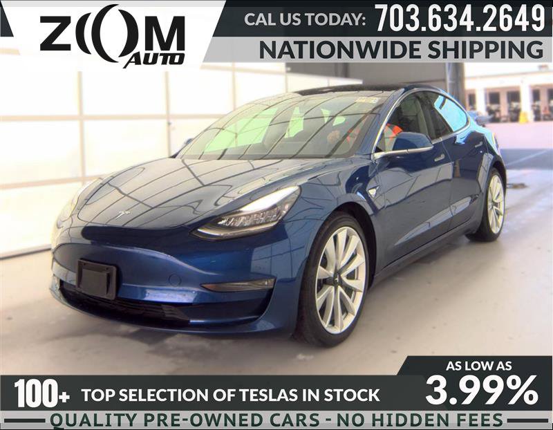 Used 2019 Tesla Model 3 Long Range AWD/4WD image 1