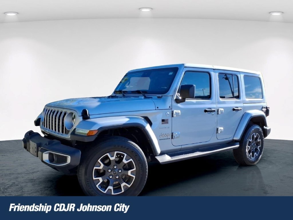 Used 2024 Jeep Wrangler Unlimited Sahara w/ Technology Group AWD/4WD image 1