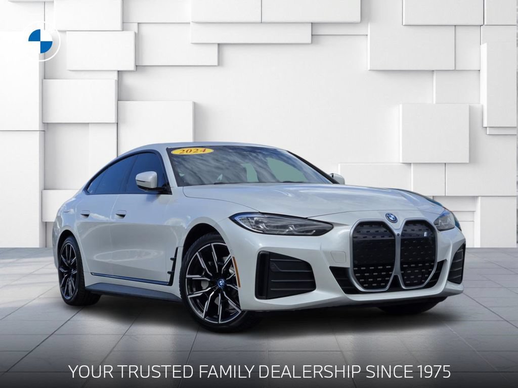 Certified 2024 BMW i4 xDrive40i w/ M Sport Package AWD/4WD image 1