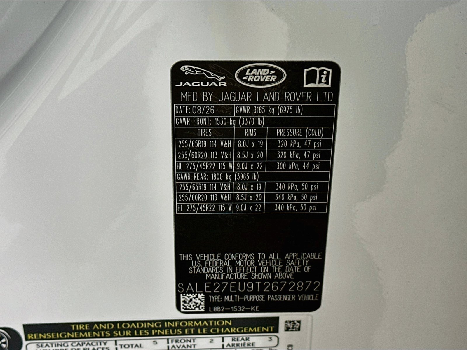 New 2026 Land Rover Defender 110 X-Dynamic SE AWD/4WD image 46