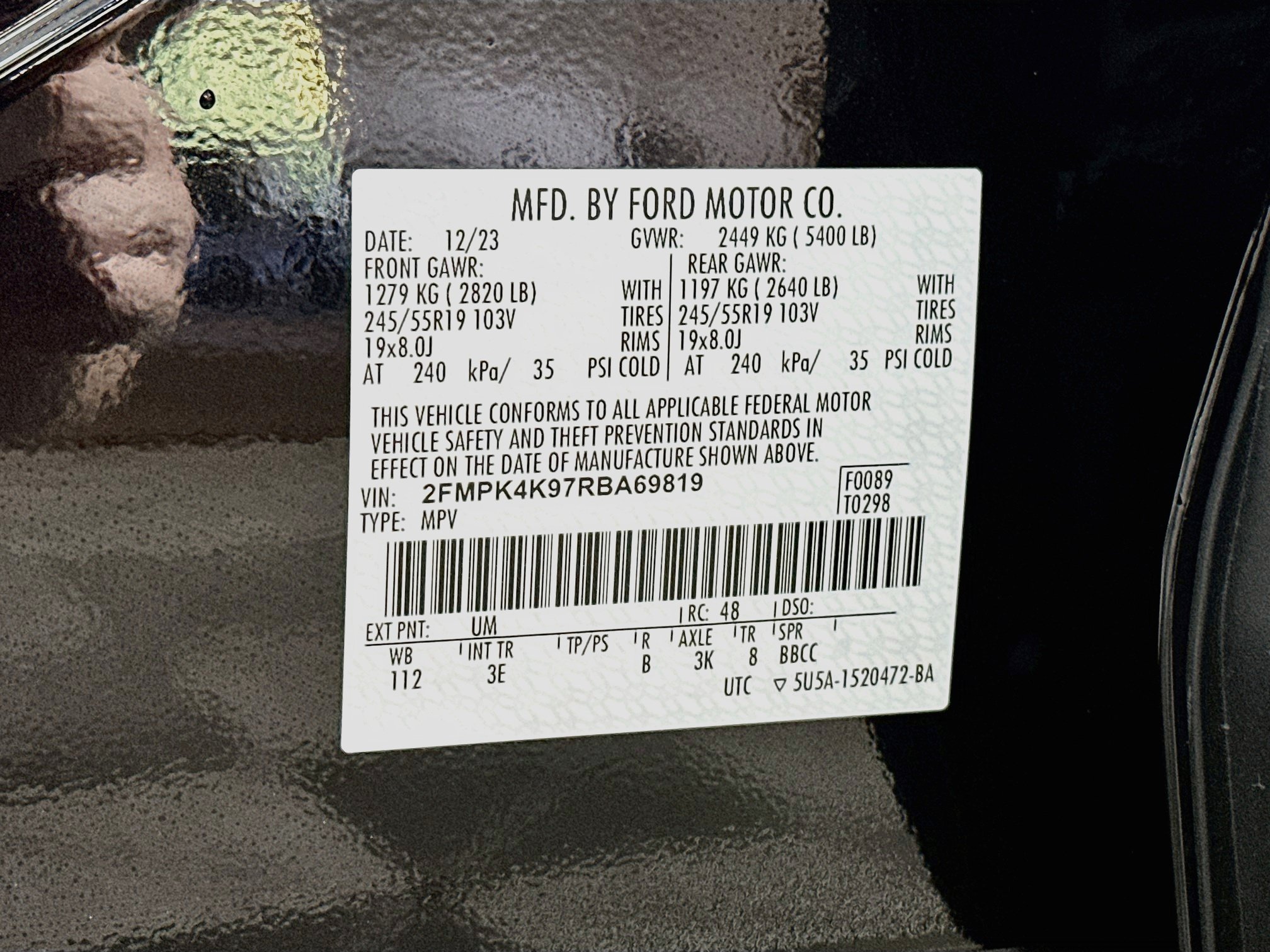 Used 2024 Ford Edge Titanium AWD/4WD image 30