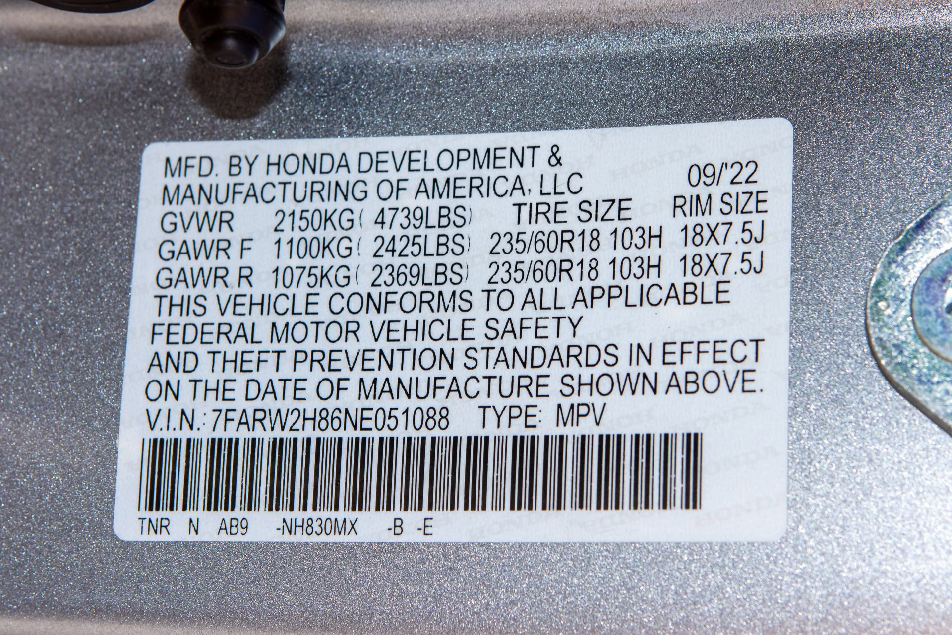 Certified 2022 Honda CR-V EX-L image 42