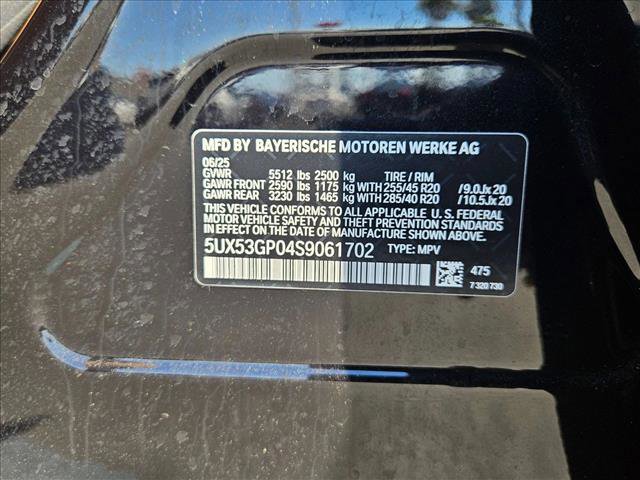 New 2025 BMW X3 xDrive30i w/ Premium Package image 17