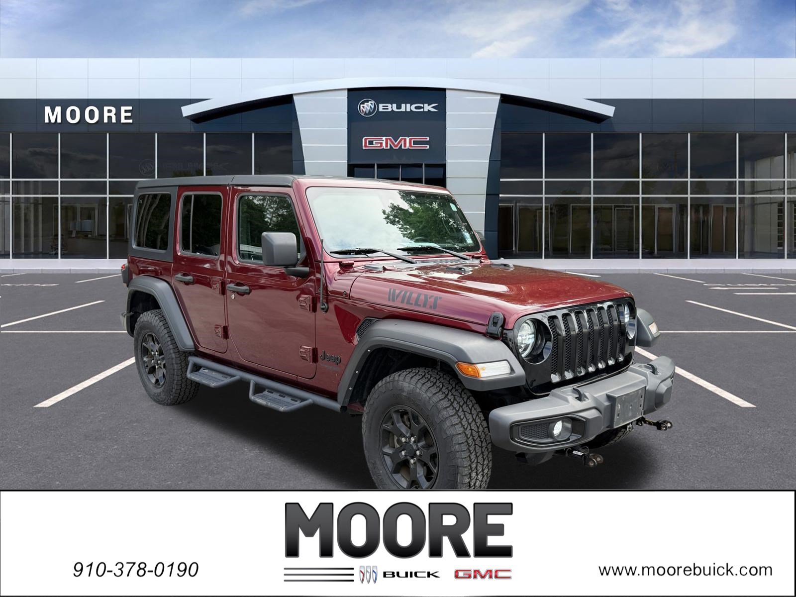 Used 2021 Jeep Wrangler Unlimited Sport AWD/4WD image 1