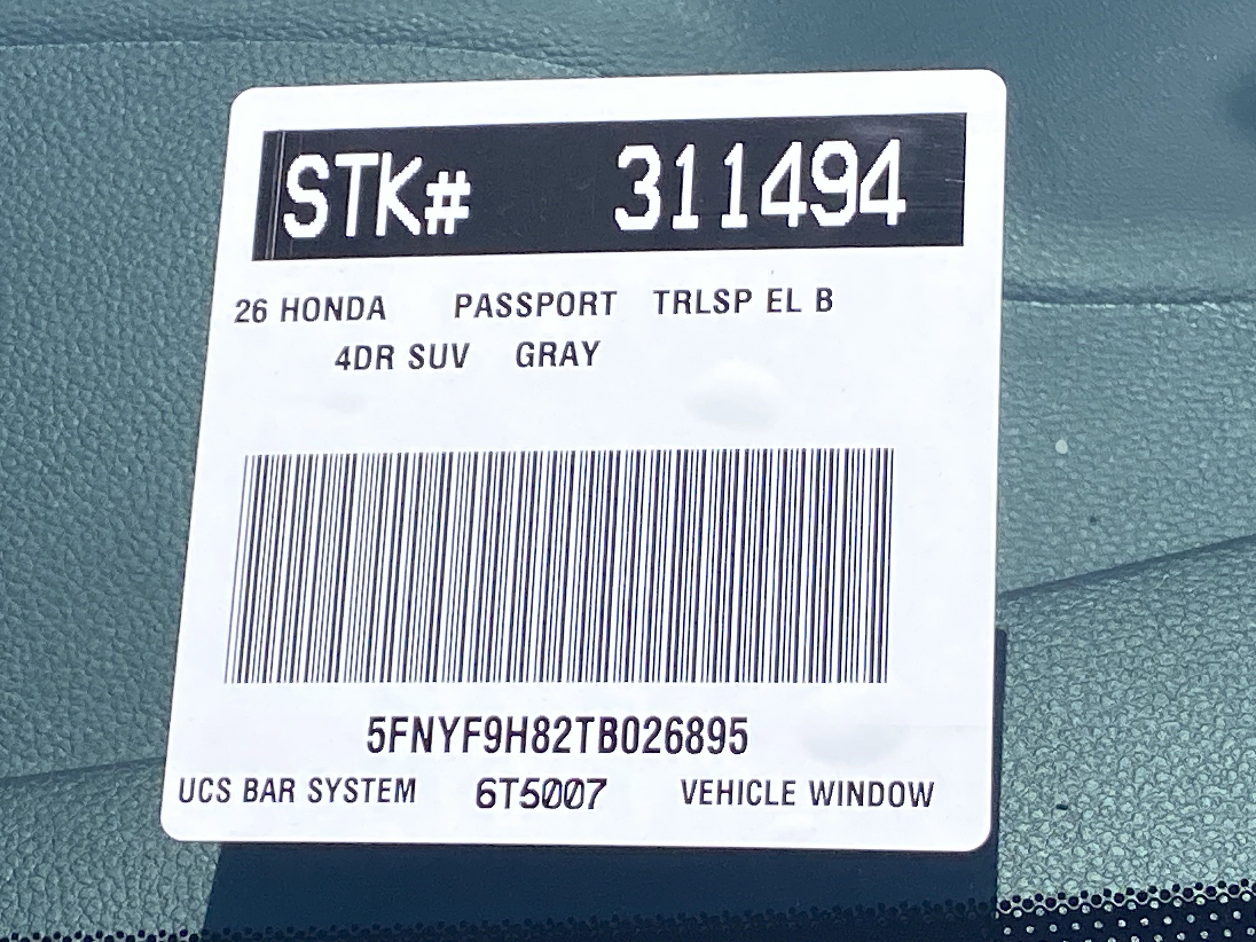 New 2026 Honda Passport TrailSport Elite image 20