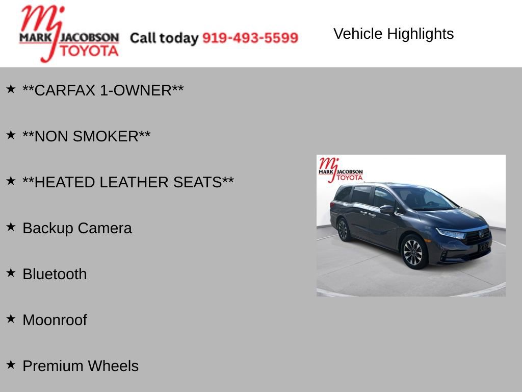 Used 2024 Honda Odyssey EX-L image 6
