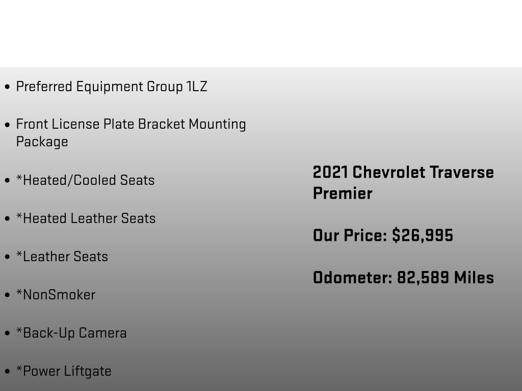 Used 2021 Chevrolet Traverse Premier AWD/4WD image 6