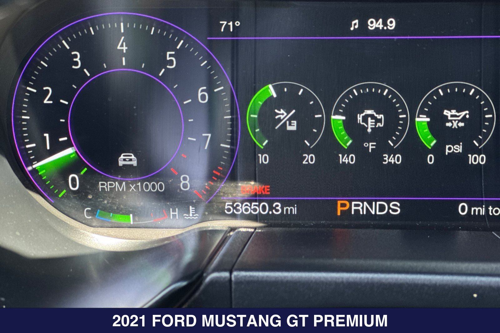 Used 2021 Ford Mustang GT Premium w/ Equipment Group 401A RWD image 26