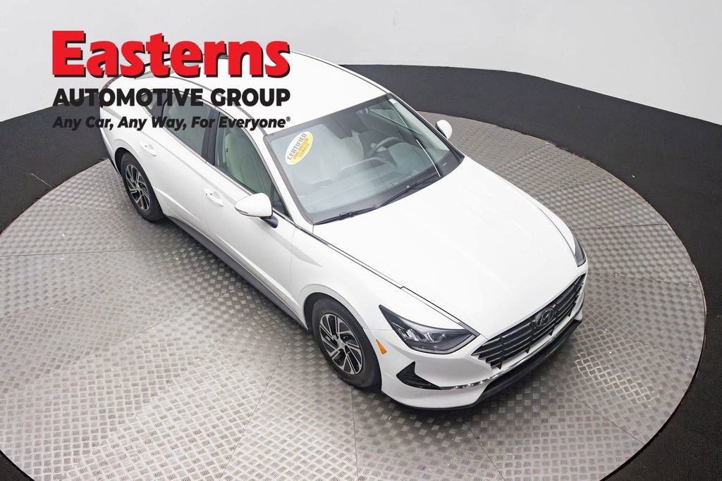 Used 2021 Hyundai Sonata Blue image 3