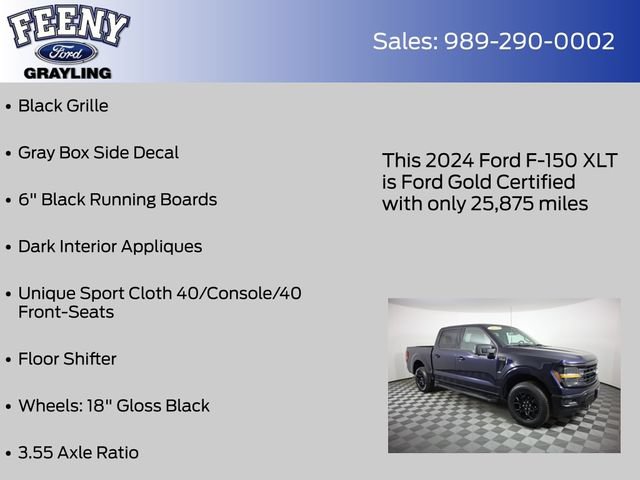 Certified 2024 Ford F150 XLT w/ Bed Utility Package AWD/4WD image 17