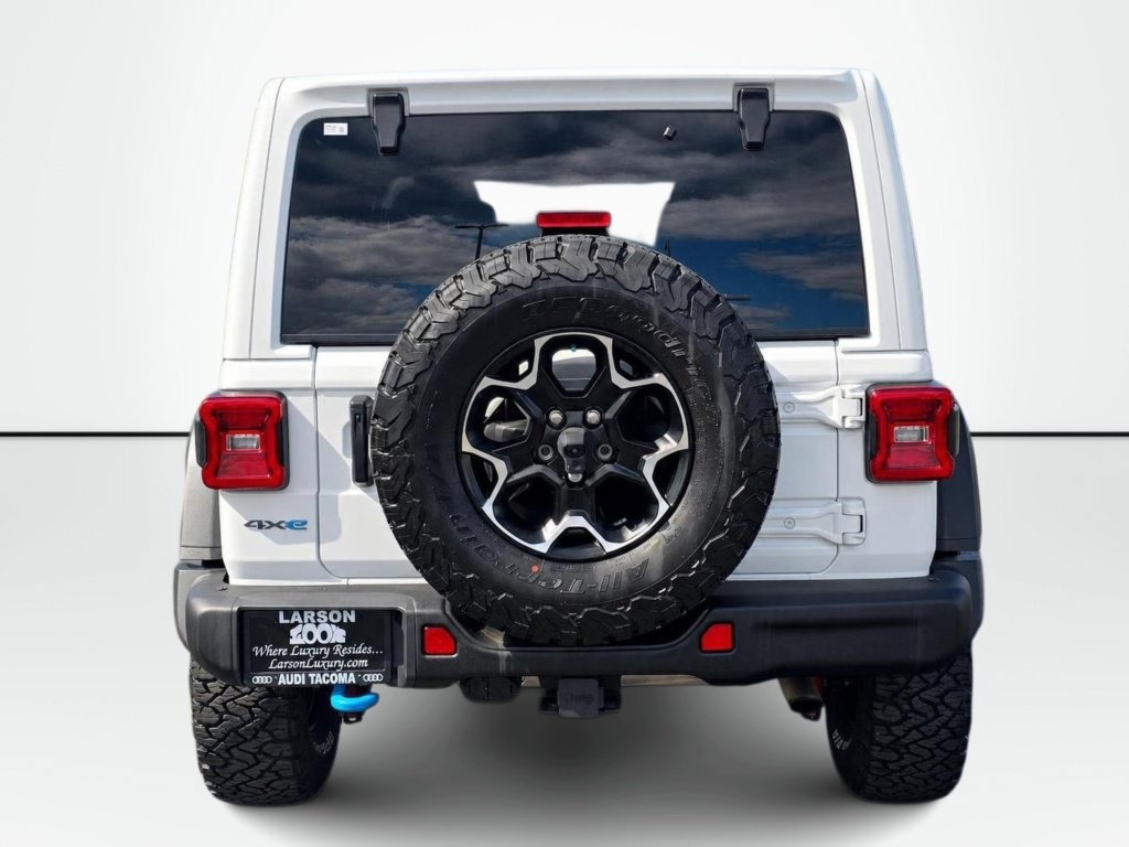 Used 2021 Jeep Wrangler Unlimited Rubicon 4xe w/ Steel Bumper Group AWD/4WD image 8
