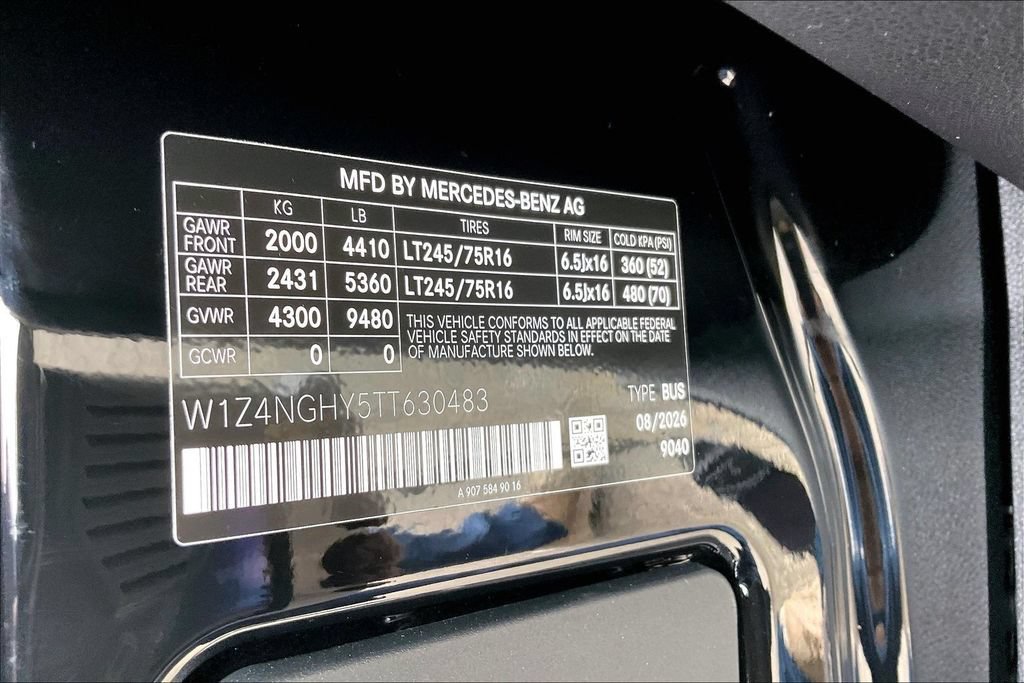 New 2026 Mercedes-Benz Sprinter 2500 image 12