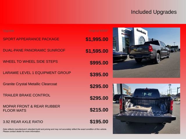 New 2026 RAM 1500 Laramie w/ Sport Appearance Package image 8