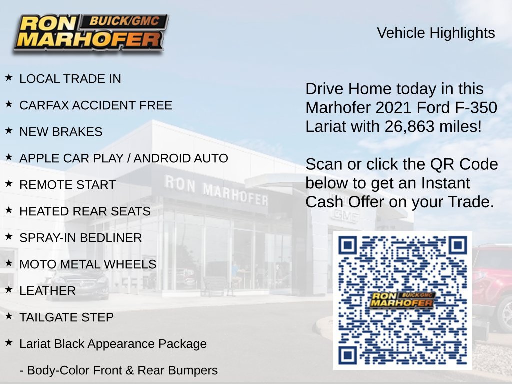Used 2021 Ford F350 Lariat AWD/4WD image 15