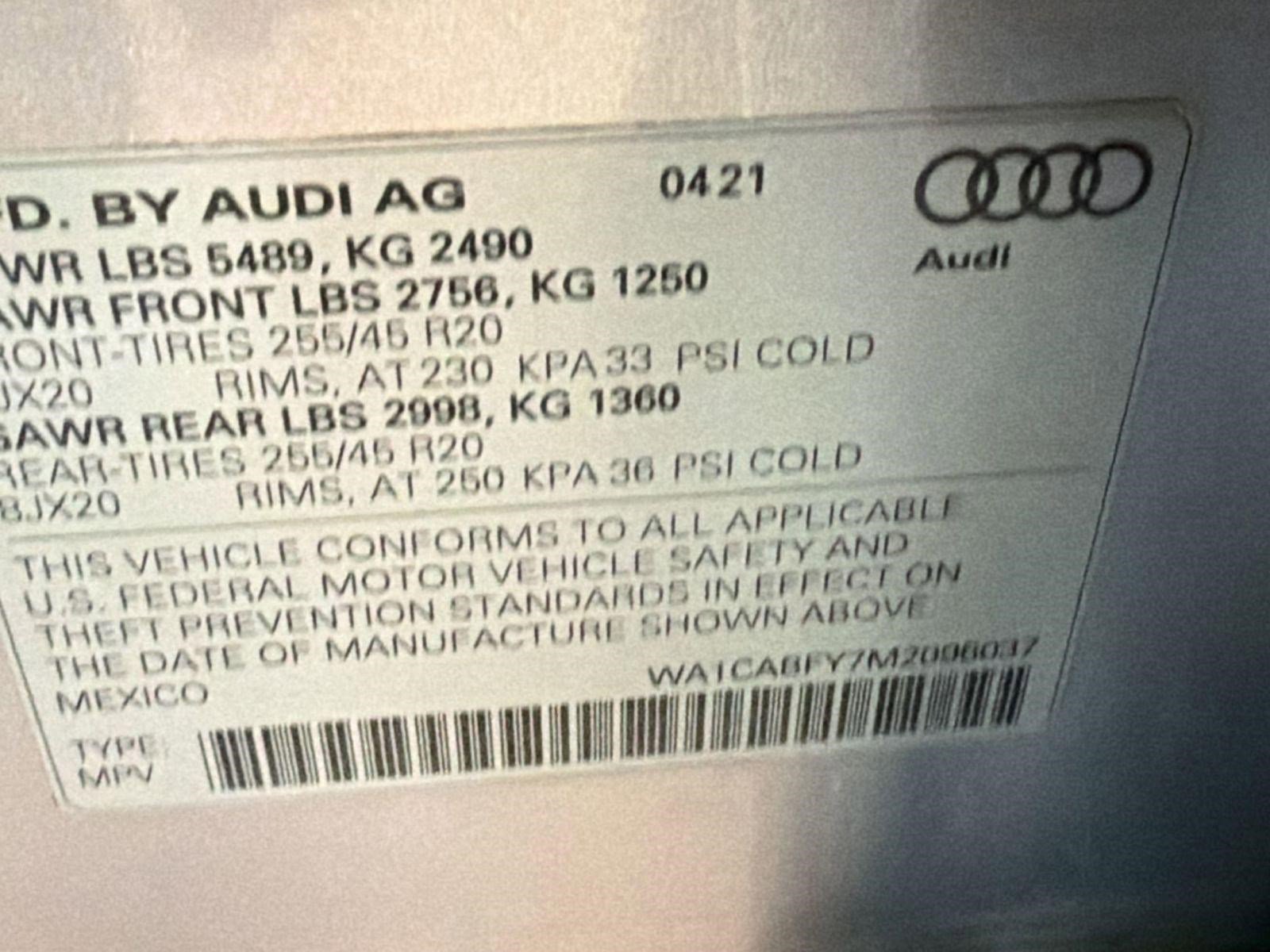 Used 2021 Audi Q5 Prestige w/ Prestige Package image 16