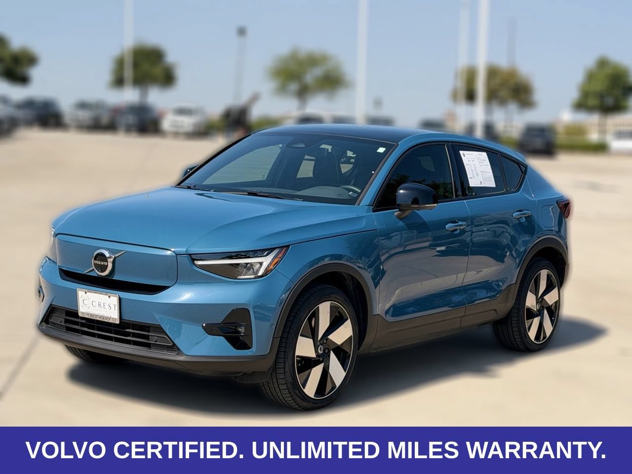 Certified 2024 Volvo C40 P8 Recharge Plus w/ Climate Package AWD/4WD image 3