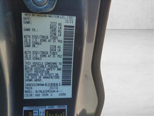 Used 2022 Nissan Frontier S w/ Technology Package image 25