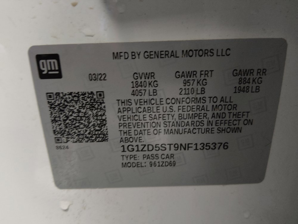 Used 2022 Chevrolet Malibu LT FWD image 33