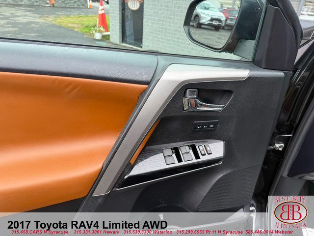 Used 2017 Toyota RAV4 Limited w/ All Weather Liner Package AWD/4WD image 16