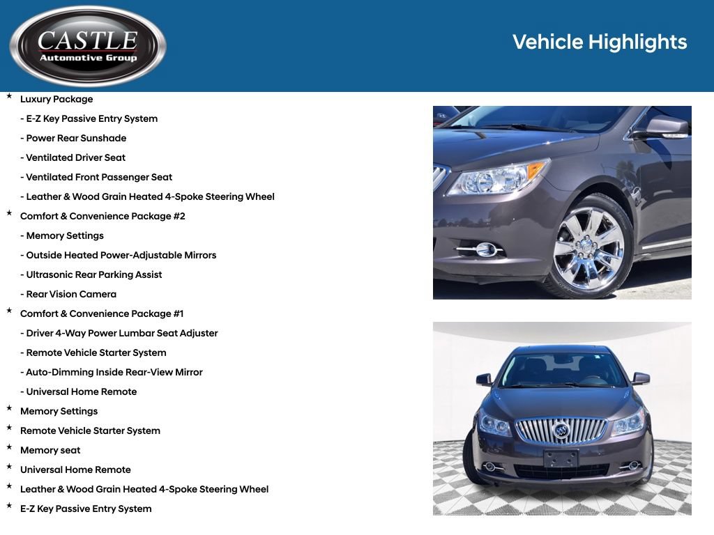 Used 2012 Buick LaCrosse Premium FWD image 8