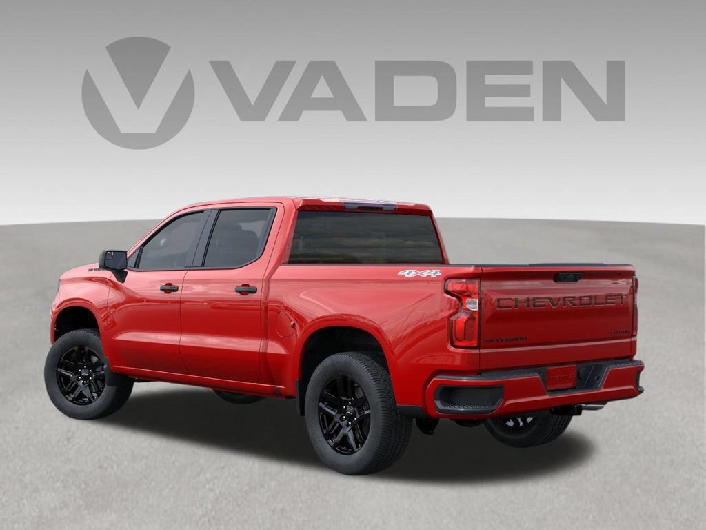 New 2026 Chevrolet Silverado 1500 Custom w/ LPO, Dark Essentials Package AWD/4WD image 3