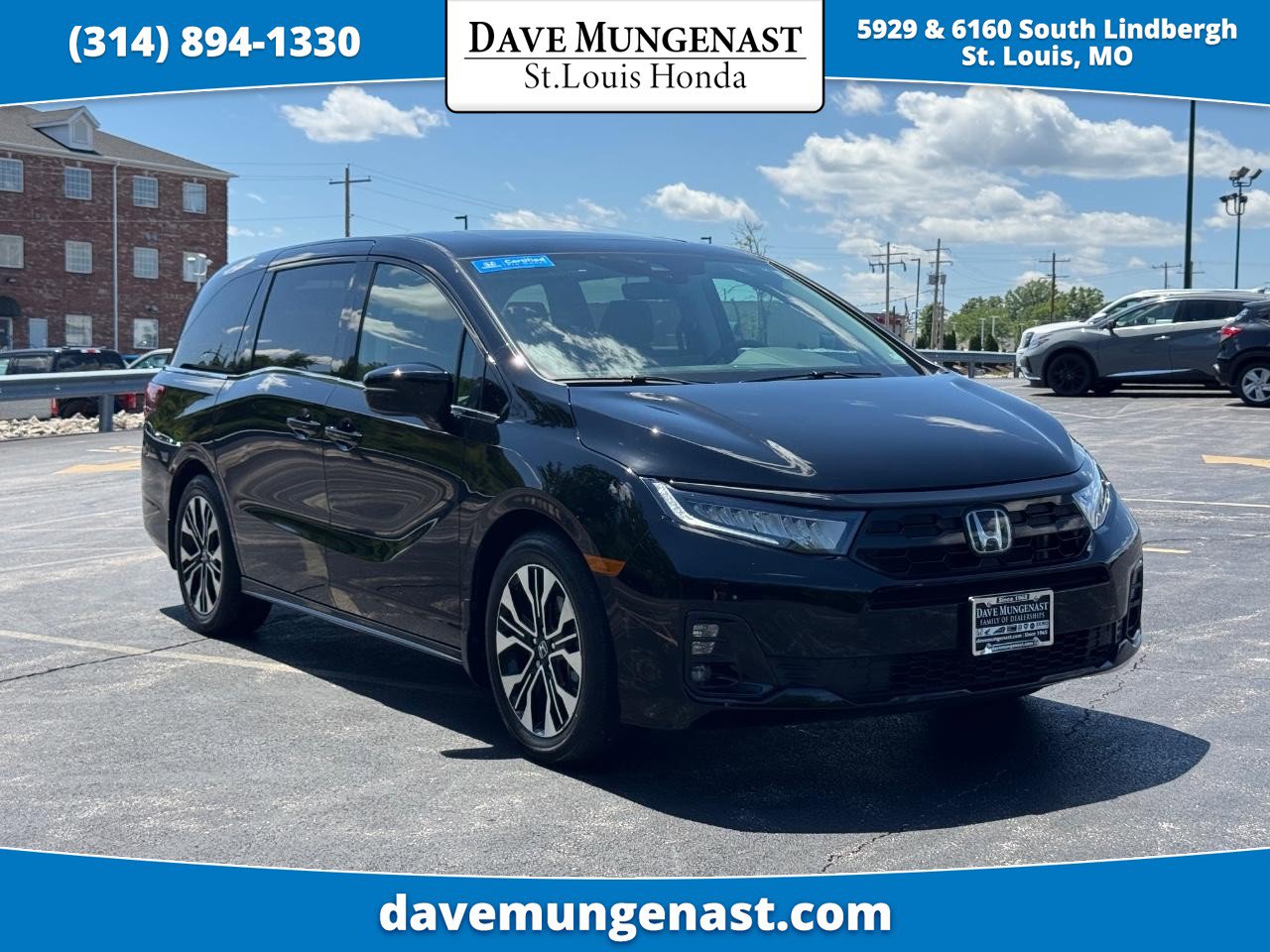 Certified 2026 Honda Odyssey Elite