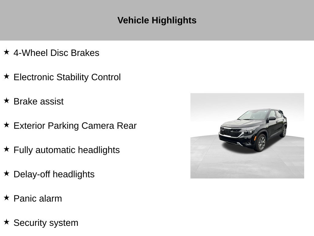 Certified 2025 Kia Seltos LX AWD/4WD image 28