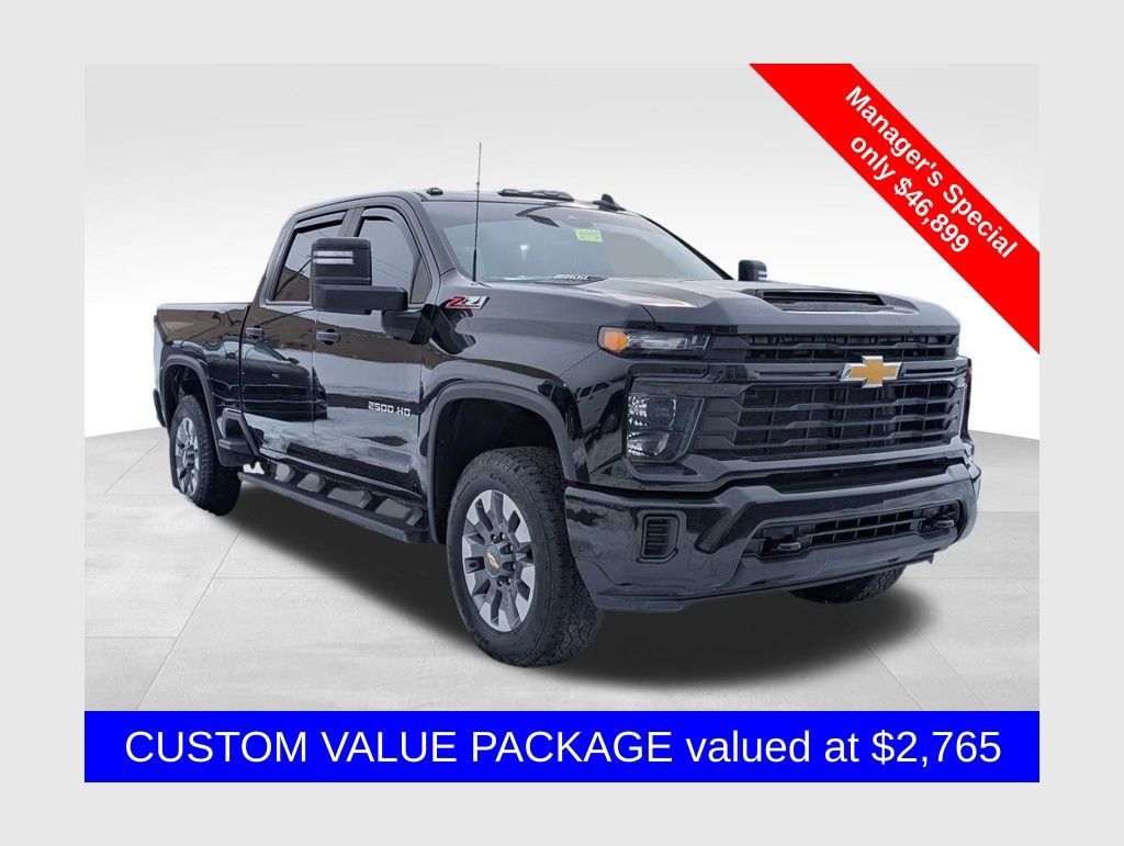 Used 2024 Chevrolet Silverado 2500 Custom w/ Custom Value Package