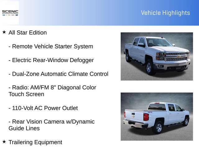Used 2015 Chevrolet Silverado 1500 LT w/ All Star Edition AWD/4WD image 5