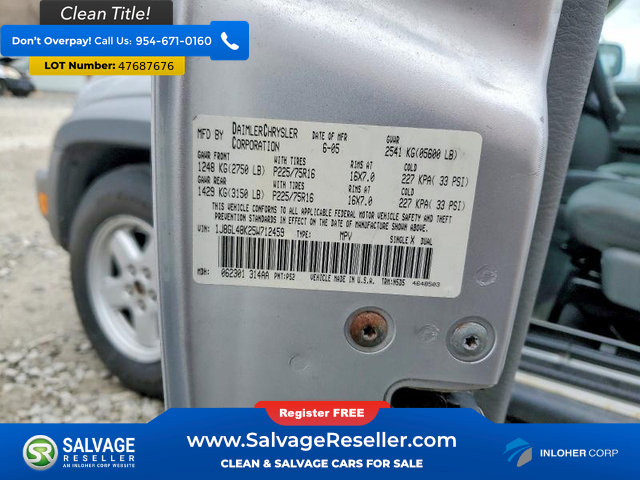 Used 2005 Jeep Liberty Sport AWD/4WD image 17