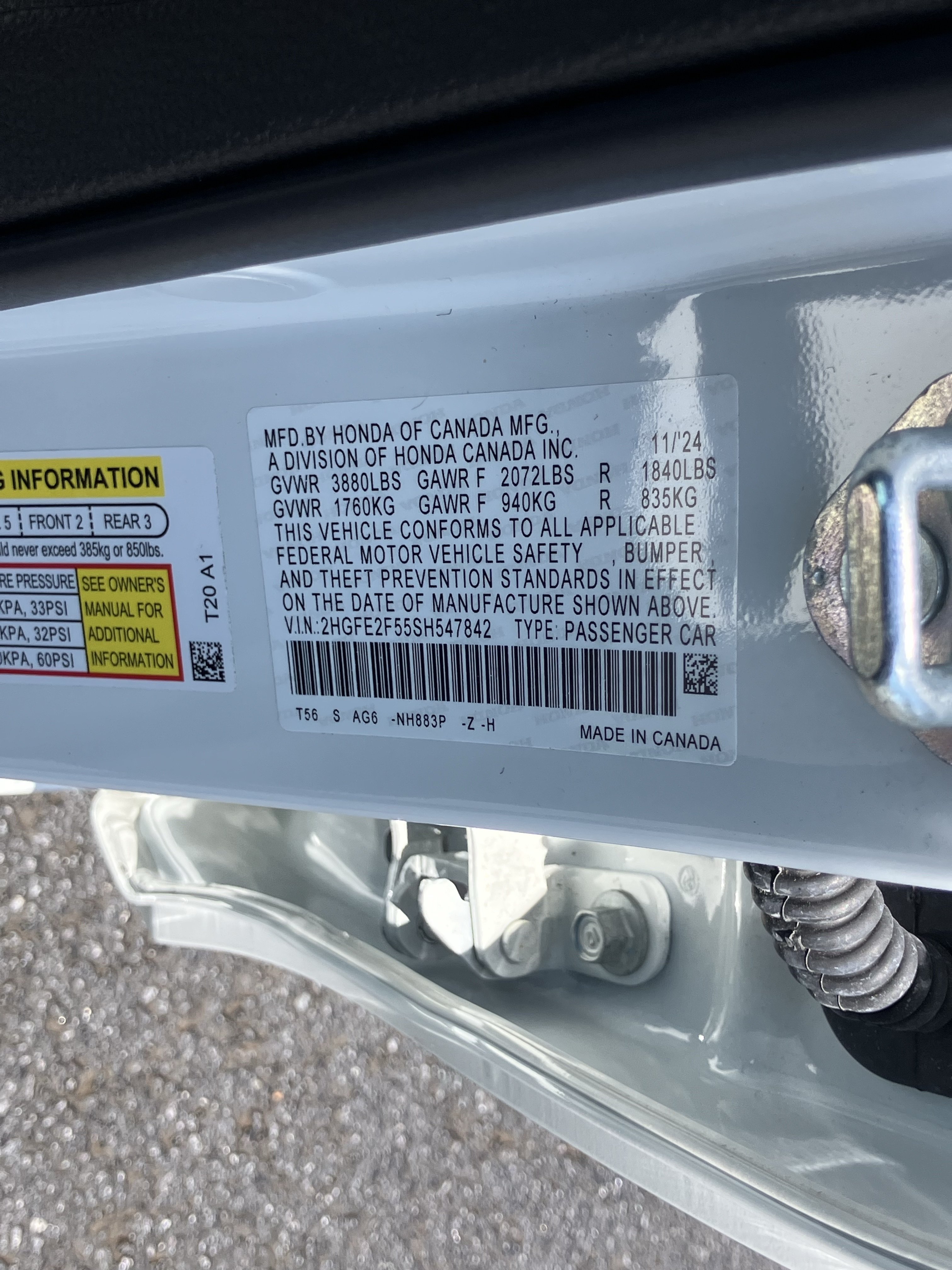 Used 2025 Honda Civic Sport image 30