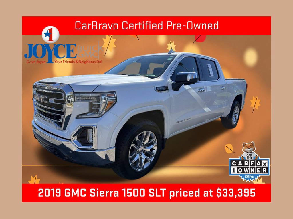 Certified 2019 GMC Sierra 1500 SLT w/ SLT Premium Plus Package AWD/4WD 360° Tour