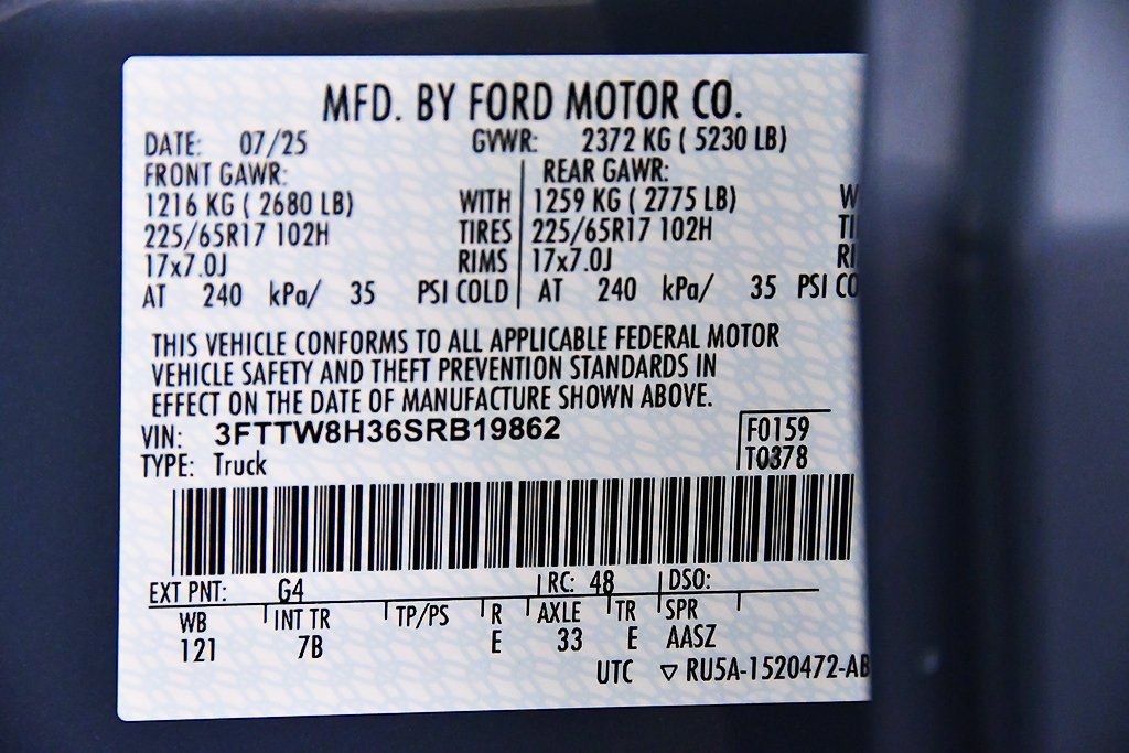 New 2025 Ford Maverick XLT w/ XLT Luxury Package FWD image 14