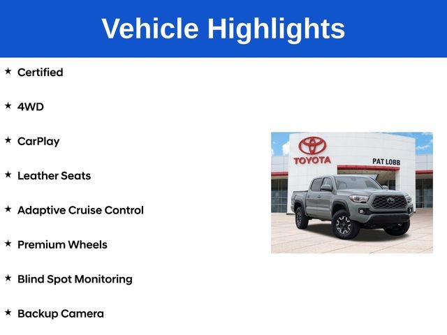 Certified 2023 Toyota Tacoma TRD Off-Road AWD/4WD image 5