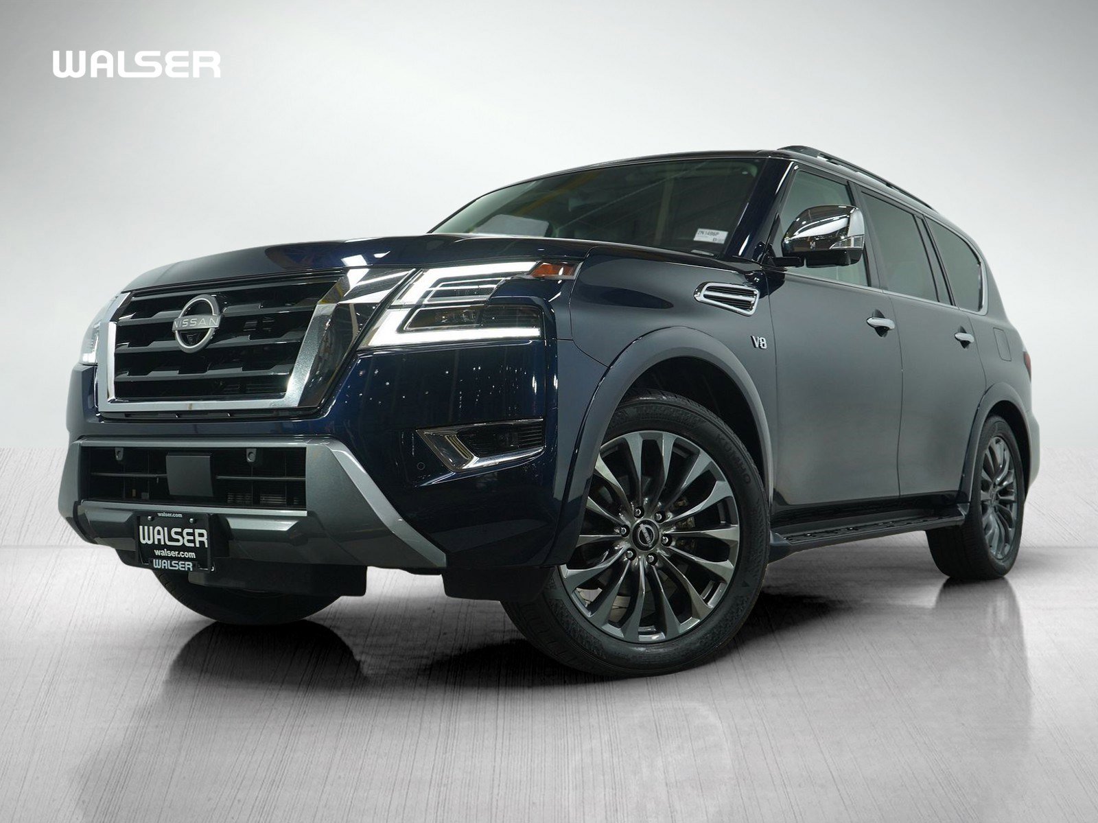 Used 2021 Nissan Armada Platinum w/ Captain's Chairs Package image 1