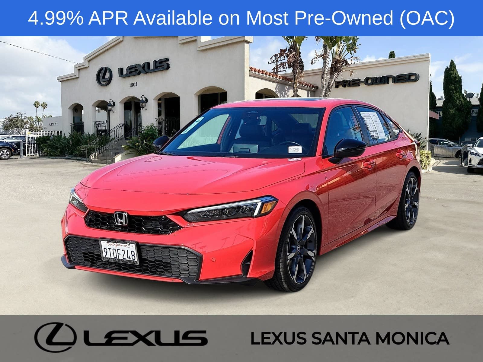 Used 2025 Honda Civic Sport