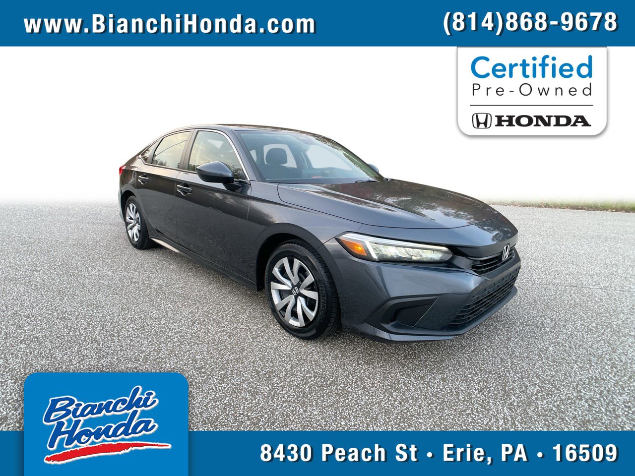 Certified 2023 Honda Civic LX