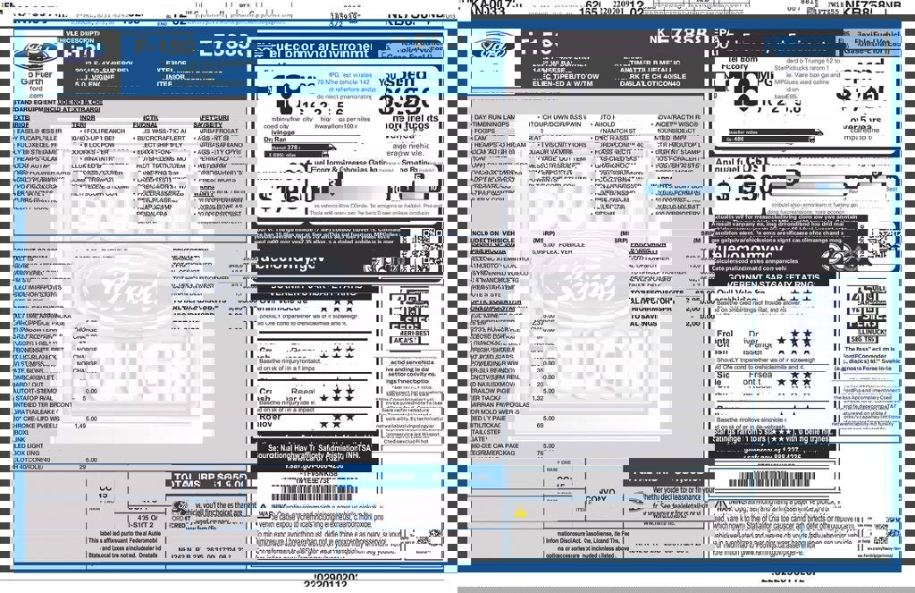 Certified 2022 Ford F150 XLT w/ Equipment Group 302A High image 36