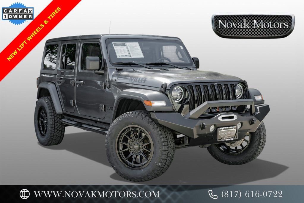 Used 2021 Jeep Wrangler Unlimited Willys