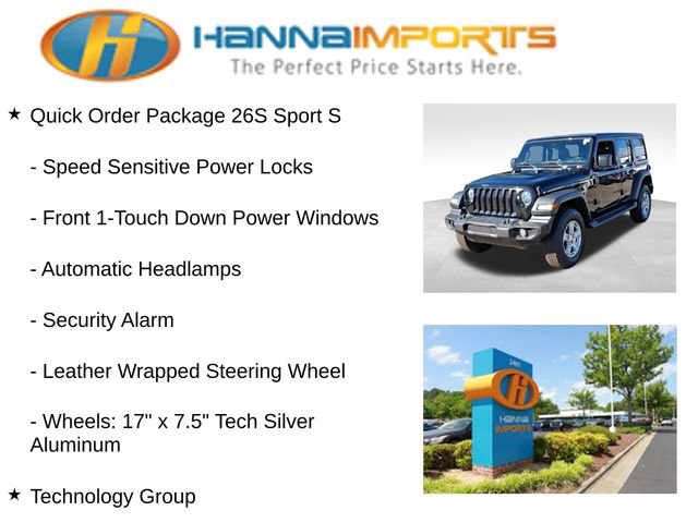 Used 2021 Jeep Wrangler Unlimited Sport AWD/4WD image 15