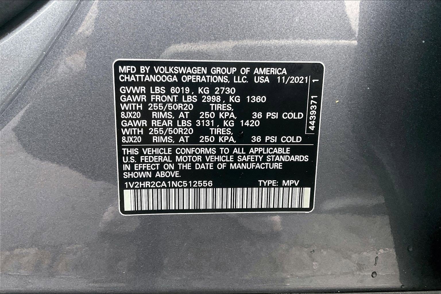 Used 2022 Volkswagen Atlas SE image 27