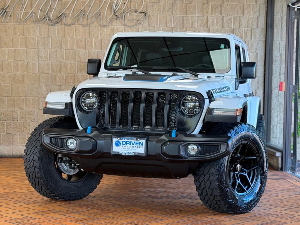 Used 2022 Jeep Wrangler Unlimited Rubicon 4xe w/ Cold Weather Group AWD/4WD image 2