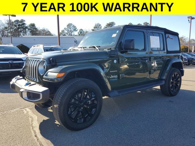 Certified 2022 Jeep Wrangler Unlimited Sahara w/ Cold Weather Group image 4