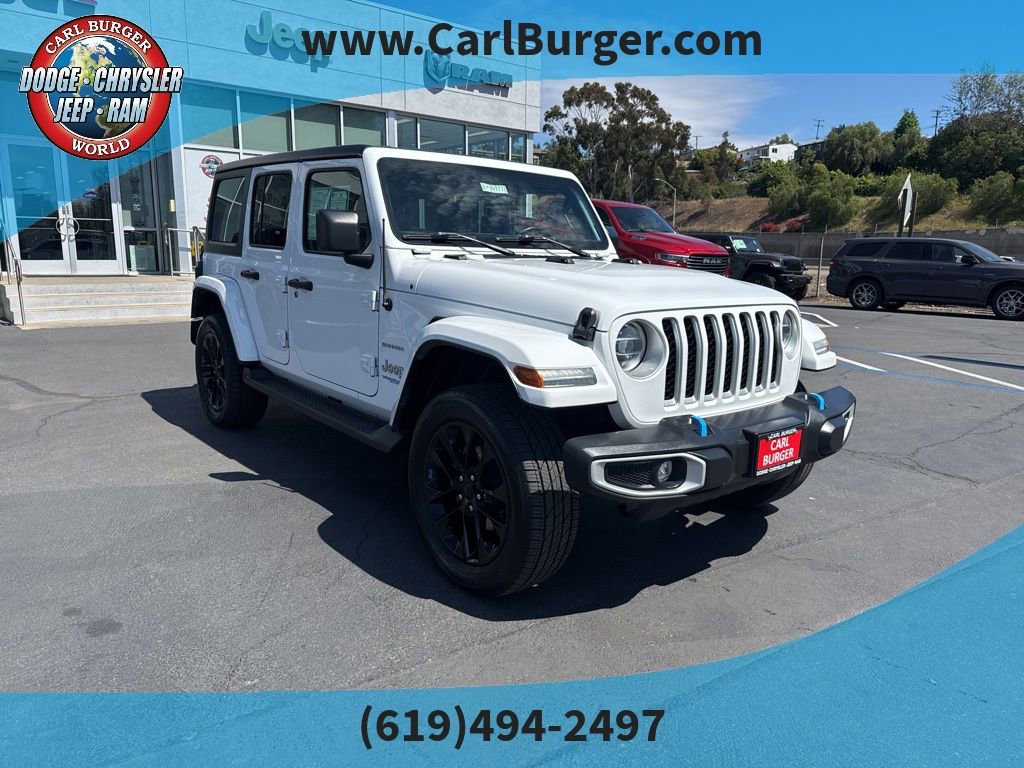 Certified 2022 Jeep Wrangler Unlimited Sahara image 1