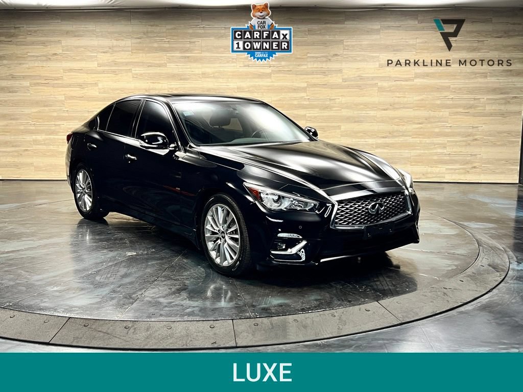 Used 2024 INFINITI Q50 Luxe w/ Cargo Package