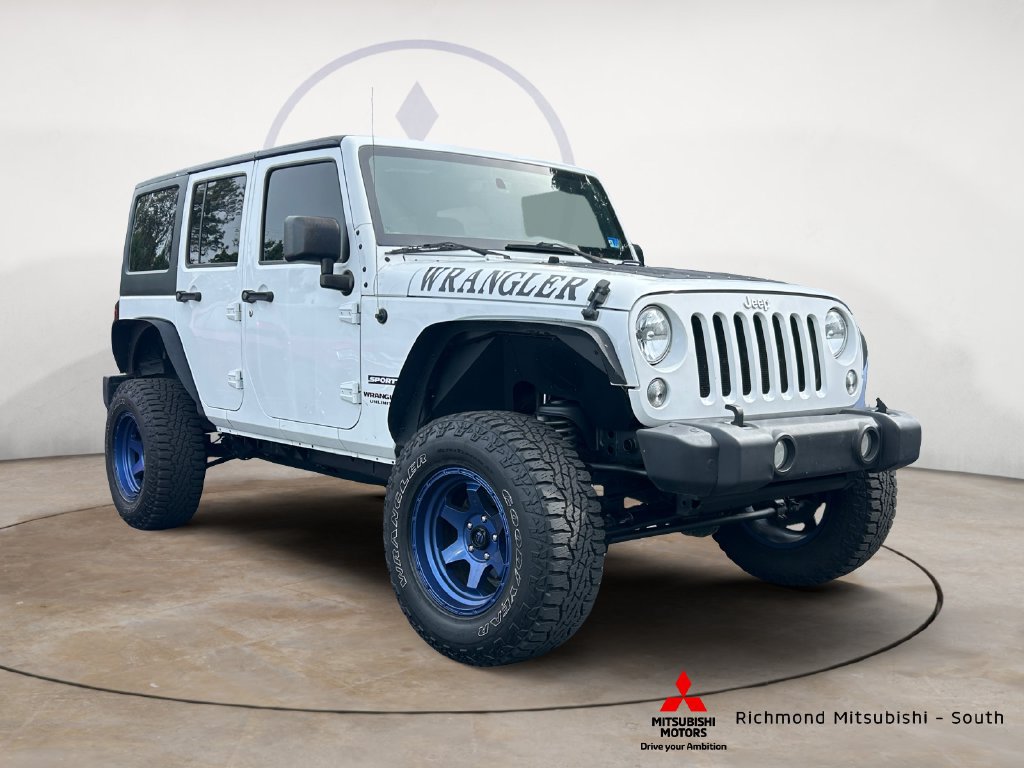 Used 2017 Jeep Wrangler Unlimited Sport w/ Quick Order Package 23S AWD/4WD image 1
