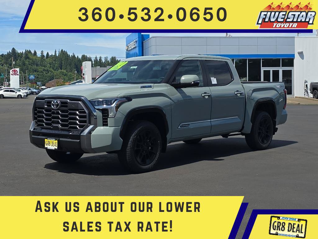 New 2026 Toyota Tundra Platinum